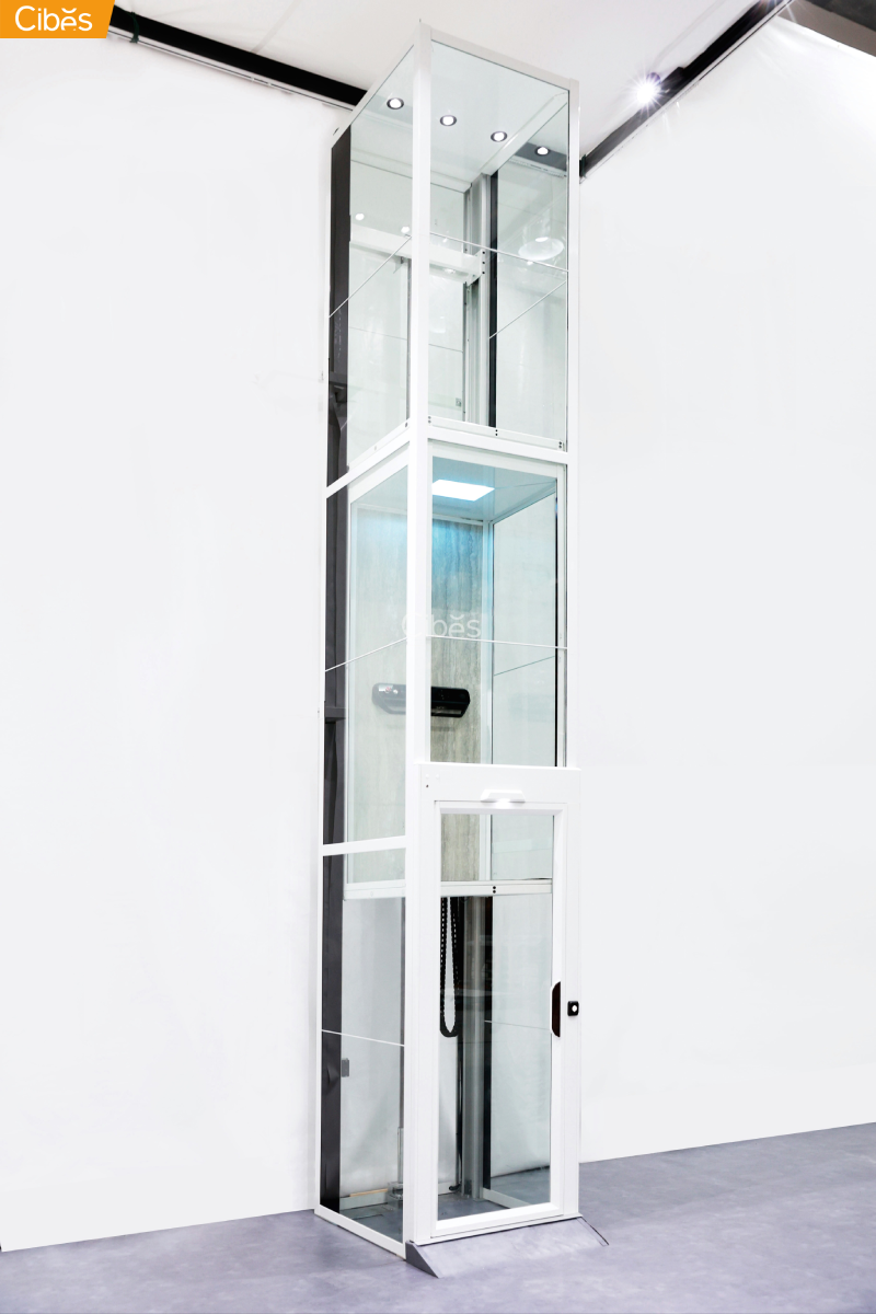 thang máy shophouse gia đình đến từ Tập đoàn Cibes sở hữu kích thước tối ưu